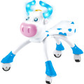 Versión actualizada Blue &amp; Pink Lovely Cow Baby Walking Car con ruedas Animales Kids Ride on Car 10218546